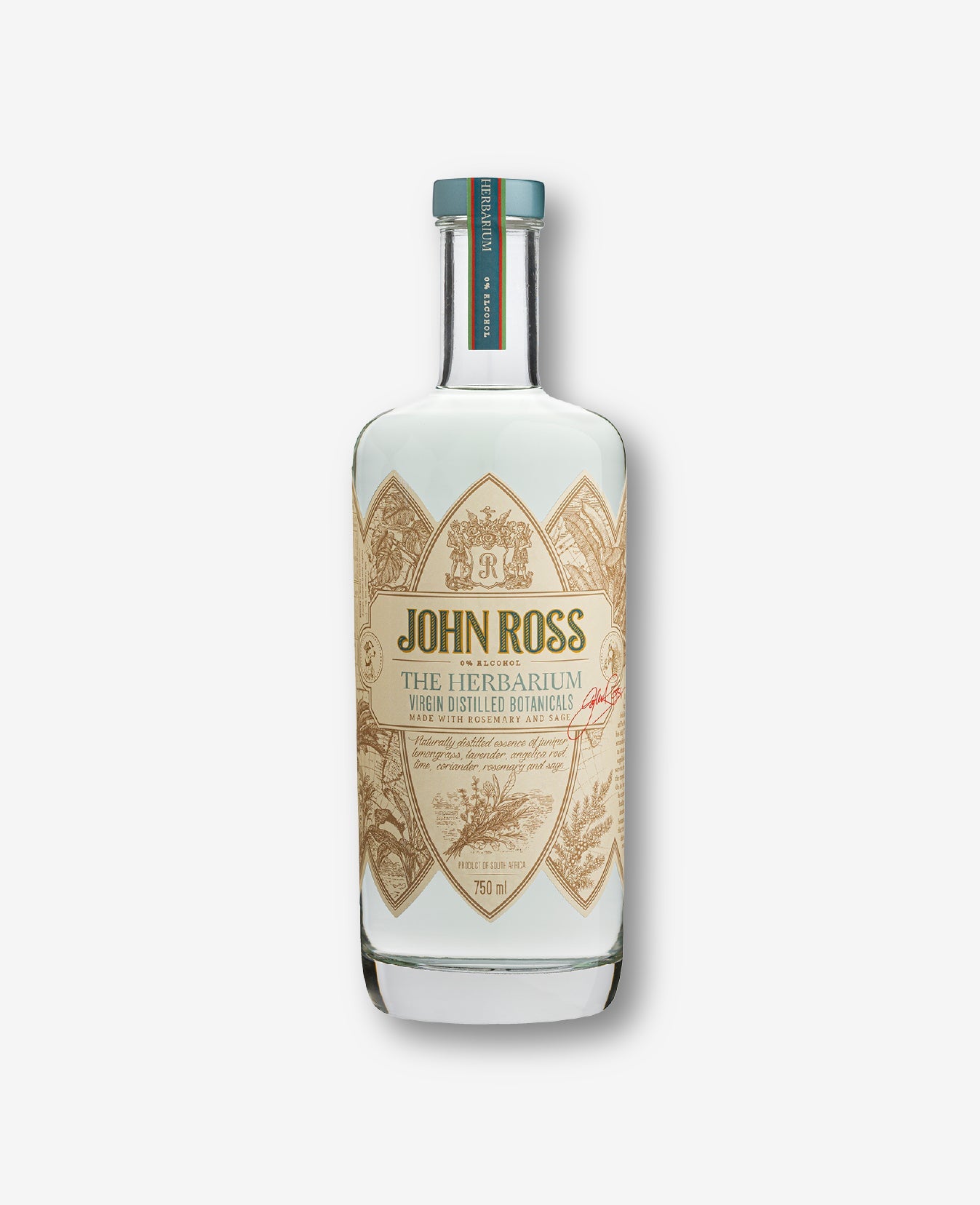 Barker & Quin The Herbarium — non-alcoholic botanical spirit, 750ml bottle