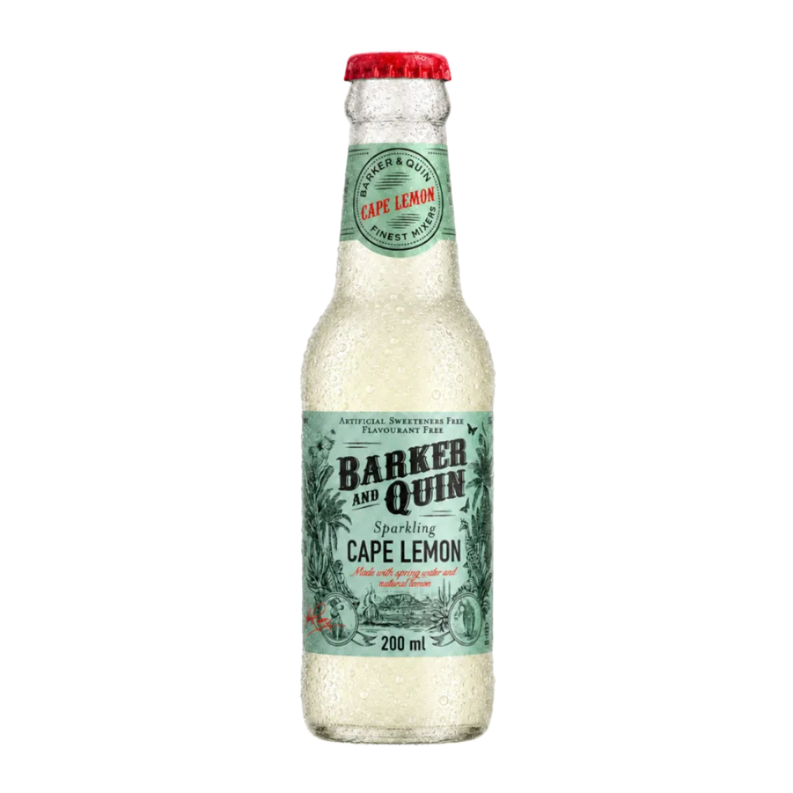 Barker & Quin Sparkling Cape Lemon mixer — chilled 200ml bottle