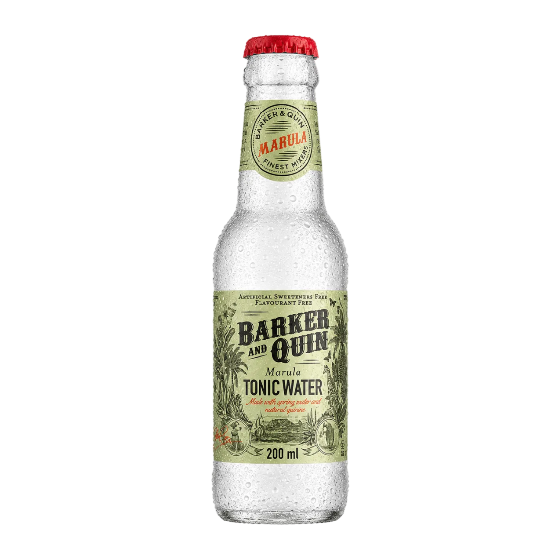 Barker & Quin Marula Tonic Water — chilled 200ml bottle